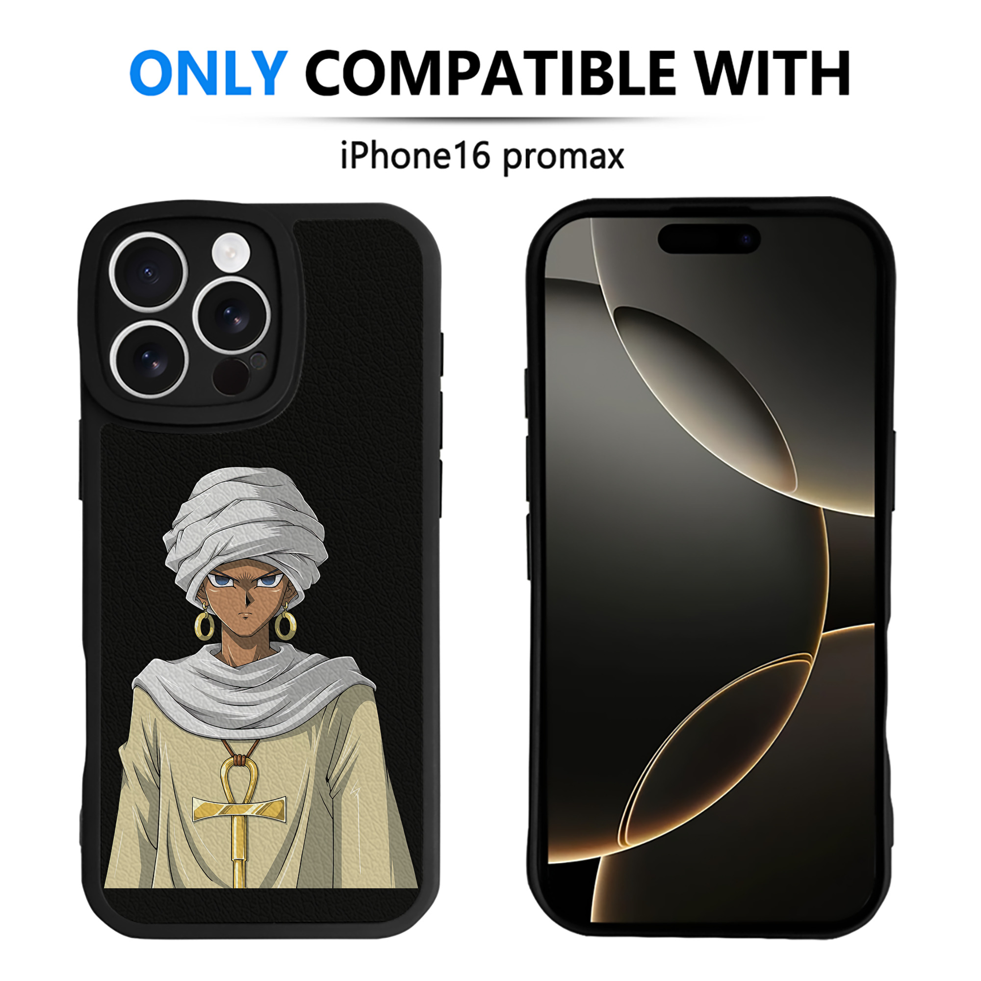 遊☆戯☆王 Yu-Gi-Oh! 【iPhone 16シリーズ対応】シリコンスマホケース（レザー調） 材質：シリコン